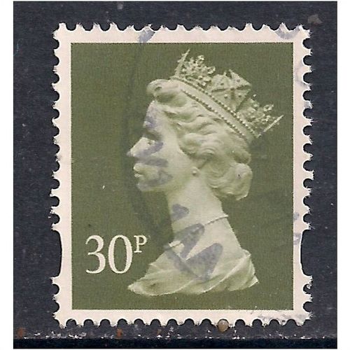 GB 1993 QE2 30p Olive Grey Machin SG Y1694..(T106 )