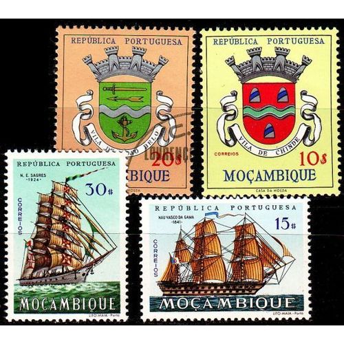 MOCAMBIQUE [Lot] 02 ( **/mnh ) beste Werte aus 1960er
