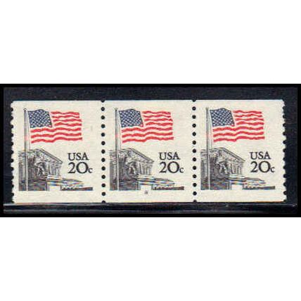 1895a 20c U.S. Flag Fine MNH SG PNC 8/3 PA2217