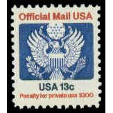 O129 13c Eagle Fine MNH G0534