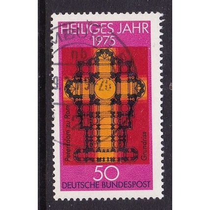 GERMANY 1975 HOLY YEAR 50pf VALUE USED SG1727