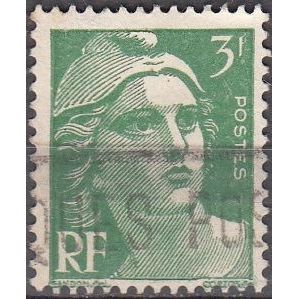 France 1947 Michel 791 O Cote (2008) 1.00 Euro Marianne de Gandon