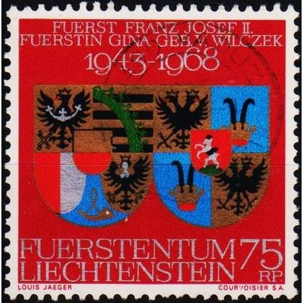Liechtenstein. 1968 75r S.G.491 Used
