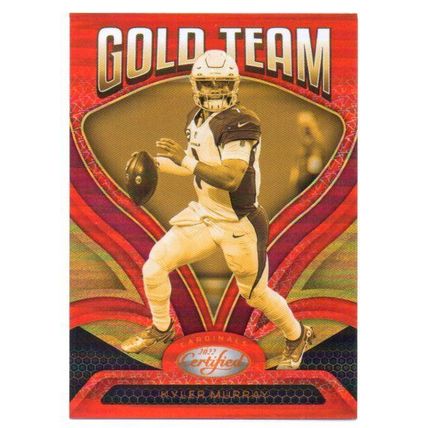 CERTIFIED GOLD TEAM ORANGE KYLER MURRAY REFRACTOR #/149
