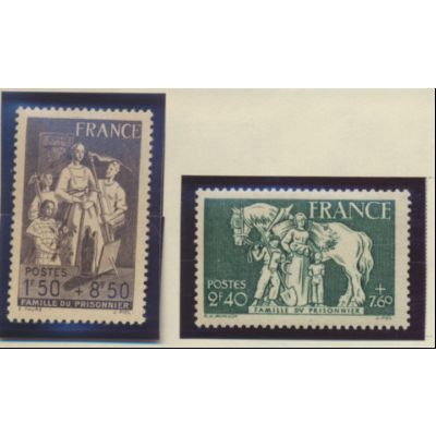 France Stamps Scott #B159 To B160, Mint Hinged