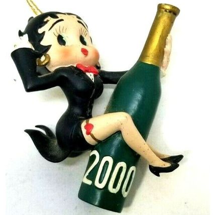 1999 Betty Boop Christmas Ornament (2000 New Year) (G23)