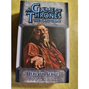 A Game of Thrones Collectible Card Game Here to Serve Chapter Pack