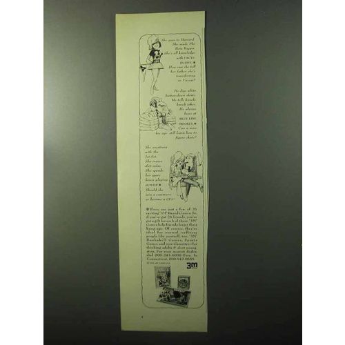 1970 3M Games Ad - Blue Line Hockey & Sum-Up