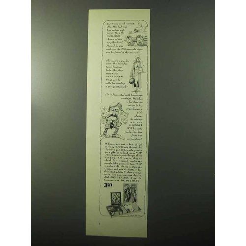1970 3M Games Ad - High-Bid, Thinking Man's Golf