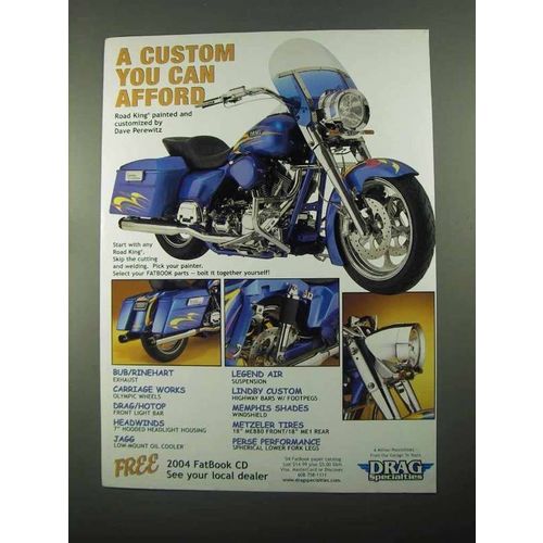 2004 Drag Specialties Ad - A Custom You Can Afford