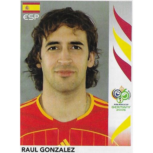 Panini's FIFA World Cup Germany 2006 Stickers: No.545 - González (Raúl)
