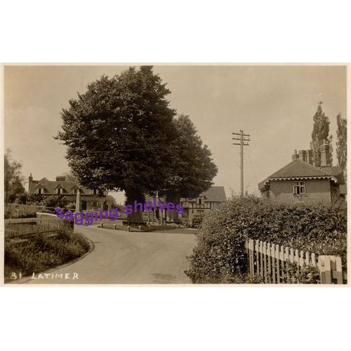 Buckinghamshire - LATIMER - RP - c.1930s (Amersham/Chesham area)