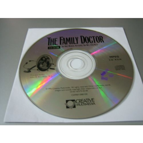 Family Doctor 4th Edition for Windows (PC, 1995) - Disc Only!!!