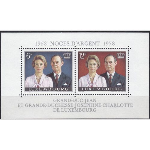 LUXEMBURG LUXEMBOURG [1978] MiNr 0962-63 Block 11 ( **/mnh )