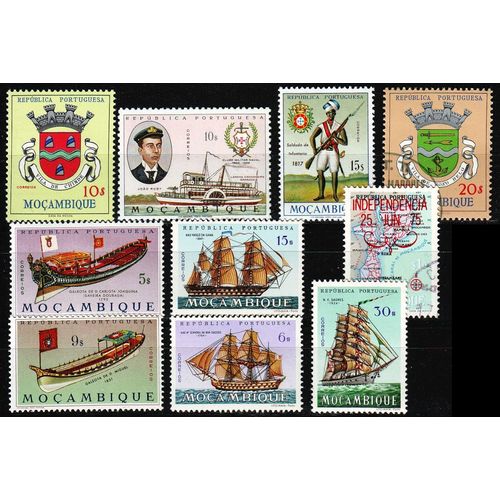 MOCAMBIQUE [Lot] 01 ( **/mnh ) beste Werte aus 1960er