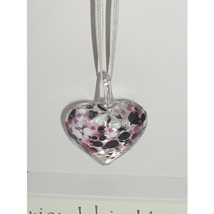 GLASS FRIENDSHIP HEARTS, Pick a colour, Handmade, Great Gift, Hang them up.