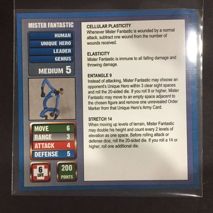 Heroscape: Custom Fantastic Four figures & cards