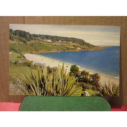 CARBIS BAY, St IVES, CORNWALL used postcard =