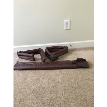 3 Pc Brown Door Draft & Air \ Guard Stopper Winter Fall