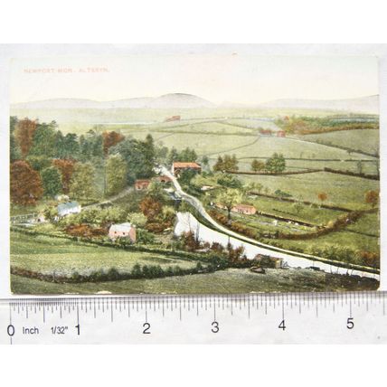 vintage postcard Alteryn, Newport, Monmouthshire