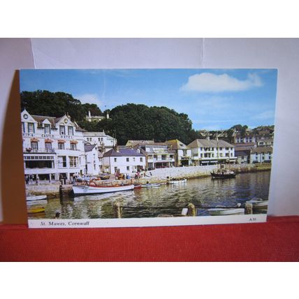ST. MAWES, CORNWALL unused postcard by Harvey Barton A30 =
