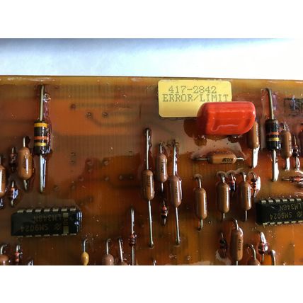 MARATHON LETOURNEAU 417-2842 ERROR/LIMIT BOARD,411-9172,090699 48,040299 44,ES