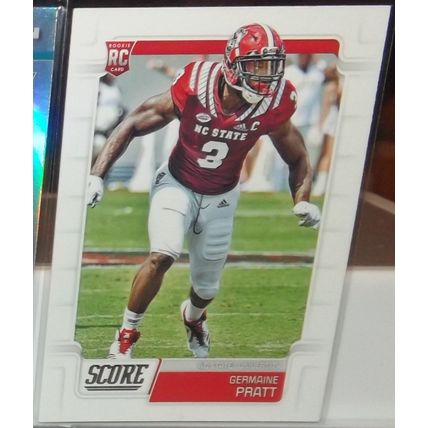 2019 Score GERMAINE PRATT (N. Carolina/Bengals) Rookie Card #426