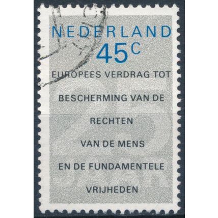 Human Rights Treaty - Netherlands 1978 - F H - MiNr 1119