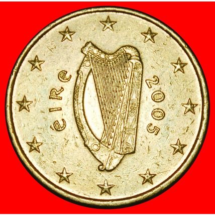 Ⰶ NORDIC GOLD (2002-2024): IRELAND ★ 50 EURO CENTS 2005!★LOW START★NO RESERVE