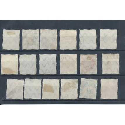 Bavaria stamps Germany. Some of 1914 King Ludwig III series used. CV £72 (J306)
