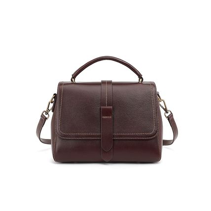 Women Genuine Leather Tote Bags Purses And Handbags Brown
