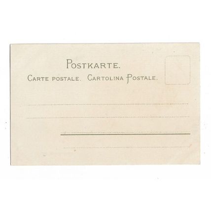 Art Nouveau, European, Dutch? Lady In Traditional Costume, Glamour Postcard.