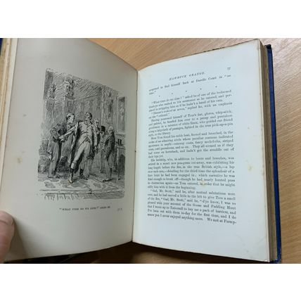 1892 ROBERT SMITH SURTEES "HAWBUCK GRANGE" FICTION ILLUSTRATED ANTIQUE BOOK (P5)