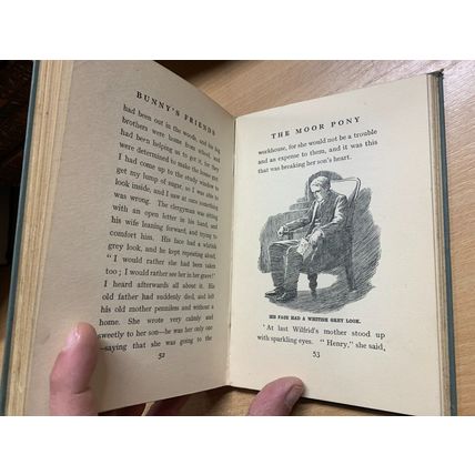 RARE* c1920s AMY LE FEUVRE "BUNNY'S FRIENDS" FICTION ILLUSTRATED BOOK (P3)