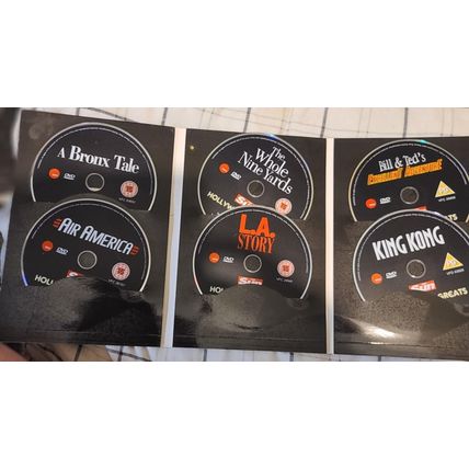 HOLLYWOOD GREATS DVD PROMO SUN A FULL BOXSET A 6 DISC BOXSET