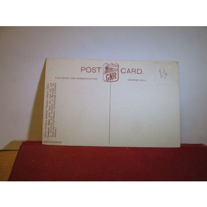 CROWLAND ABBEY, PETERBOROUGH, unused postcard by GNR. Great Northern Railway =