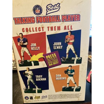 Best Talking Football Player Brett Favre 1996 in box
