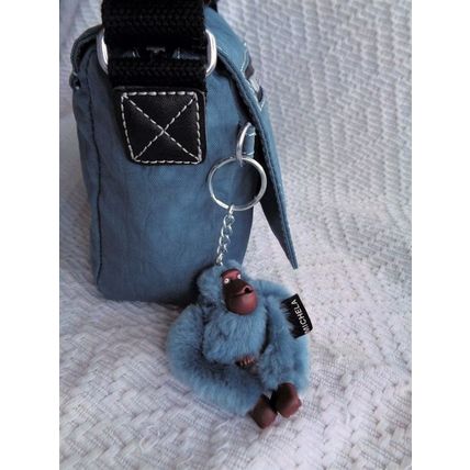 Kipling CAPITAL Small Shoulder Cross Body Bag Blue Jean Monkey Michela