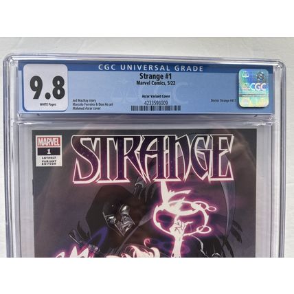 2022 Marvel Comics Strange Asrar Variant #1 CGC Graded 9.8