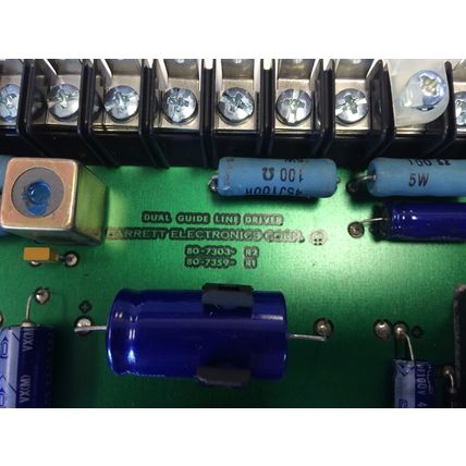 NEW BARRETT ELECTRONICS DF60730349 DUAL GUIDE LINE DRIVER 80-7303-R2,CU