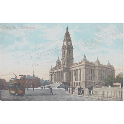 Town Hall Southampton Hampshire Postcard (QHAM246)