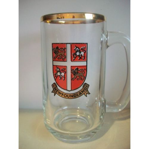 NEWFOUNDLAND COAT OF ARMS BEER MUG