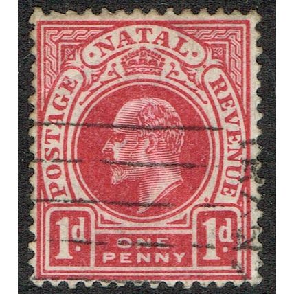 Natal 1904 1d Rose Carmine SG147 GU