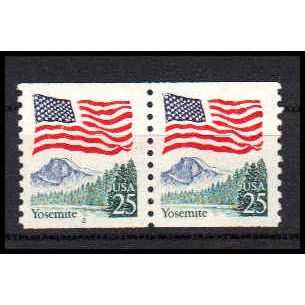 2280a 25c U.S. Flag Very Fine MNH CNP Left 2 PA1030