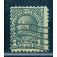 Used 581 1c Benjamin Franklin Average A16302