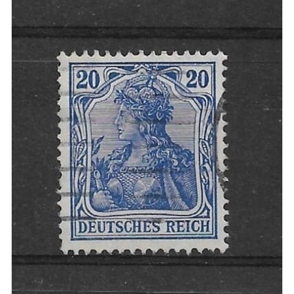 Germany.SG86d 20pf "Germania" (Blue).Fine Used.Nov21