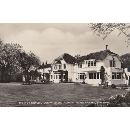Ivor Novello Convalescent Home Littlewick Green Berkshire Real Photo Postcard