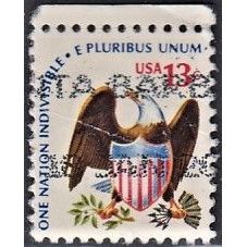 USA, 1975 13c Bald Eagle, SG 1595 (Scott #1596), used,