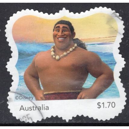 2025: DISNEY, MOANA 2, PART 3, $1.70 USED SELF-ADHESIVE MYSTAMP. 012