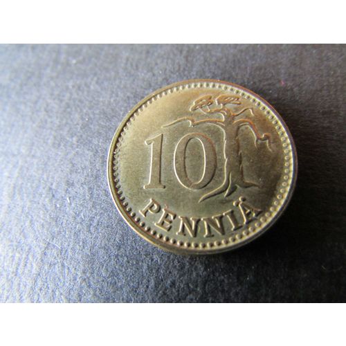 1971 FINLAND TEN PENNIA FREE POST. AAV